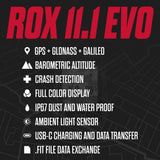 SIGMA GPS Bike Computer - ROX 11.1 EVO, Black