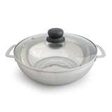 1650W Induction With Stainless Steel Panel + Pot Combo