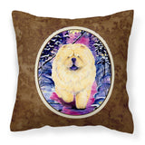 Caroline'S Treasures Ss1005Pw1414 Chow Chow Decorative Canvas Fabric Pillow, Large, Multicolor