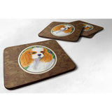 Caroline'S Treasures Ss1006Fc Cavalier Spaniel Foam Coasters (Set Of 4), 3.5 H X 3.5 W, Multicolor