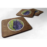 Caroline'S Treasures Ss1018Fc Scottish Terrier Foam Coasters (Set Of 4), 3.5 H X 3.5 W, Multicolor