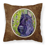 Caroline'S Treasures Ss1018Pw1414 Scottish Terrier Decorative Canvas Fabric Pillow, Large, Multicolor