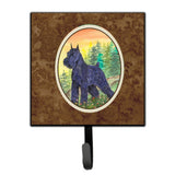 Caroline'S Treasures Ss1051Sh4 Schnauzer Leash Holder Or Key Hook, Small, Multicolor