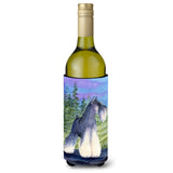 Schnauzer Wine Bottle Beverage Insulator Beverage Insulator Hugger Ss1061Literk