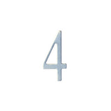 3 Inch Stainless Steel Self Adhesive Address Number. Number: 4