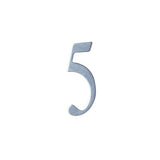 3 Inch Stainless Steel Self Adhesive Address Number. Number: 5
