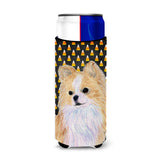 Chihuahua Candy Corn Halloween Portrait Ultra Beverage Insulators For Slim Cans Ss4266Muk