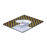 Caroline'S Treasures Mouse/Hot Pad/Trivet, Bedlington Terrier Candy Corn Halloween Portrait (Ss4276Mp)