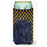 Chow Chow Candy Corn Halloween Portrait Tall Boy Beverage Insulator Beverage Insulator Hugger