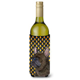 French Bulldog Halloween Portrait Wine Bottle Beverage Insulator Beverage Insulator Hugger Ss4312Literk