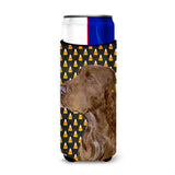 Field Spaniel Candy Corn Halloween Portrait Ultra Beverage Insulators For Slim Cans Ss4318Muk