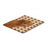 Caroline'S Treasures Sussex Spaniel Fall Leaves Portrait Mouse Pad/Hot Pad/Trivet (Ss4346Mp)
