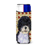 Portuguese Water Dog Fall Leaves Portrait Ultra Beverage Insulators For Slim Cans Ss4366Muk