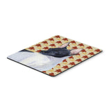 Caroline'S Treasures Mouse/Hot Pad/Trivet, Rat Terrier Fall Leaves Portrait (Ss4376Mp)