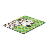 Caroline'S Treasures Mouse/Hot Pad/Trivet, Dalmatian St. Patrick'S Day Shamrock Portrait (Ss4400Mp)