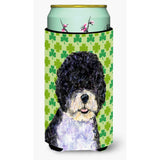Portuguese Water Dog St. Patrick'S Day Shamrock Tall Boy Beverage Insulator Beverage Insulator Hugger
