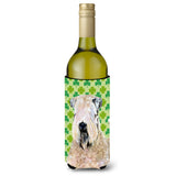 Wheaten Terrier Soft Coated St. Patrick'S Day Shamrock Wine Bottle Beverage Insulator