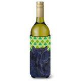 Chow Chow St. Patrick'S Day Shamrock Portrait Wine Bottle Beverage Insulator Beverage Insulator Hugger