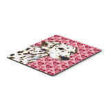 Caroline'S Treasures Mouse/Hot Pad/Trivet, Dalmatian Hearts Love & Valentine'S Day Portrait (Ss4469Mp)