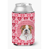 Bulldog English Can Or Bottle Beverage Insulator Hugger