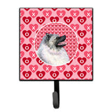 Caroline'S Treasures Ss4488Sh4 Keeshond Leash Or Key Holder, Small, Multicolor