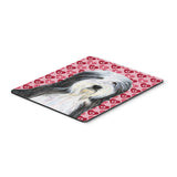 Caroline'S Treasures Mouse/Hot Pad/Trivet, Bearded Collie Hearts Love & Valentine'S Day (Ss4497Mp)