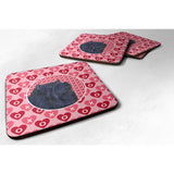 Caroline'S Treasures Ss4501Fc Chow Chow Foam Coasters (Set Of 4), 3.5 H X 3.5 W, Multicolor