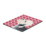 Caroline'S Treasures Mouse/Hot Pad/Trivet, Dandie Dinmont Terrier Hearts Love Valentine'S Day (Ss4503Mp)