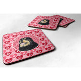 Caroline'S Treasures Ss4512Fc Tibetan Mastiff Foam Coasters (Set Of 4), 3.5 H X 3.5 W, Multicolor