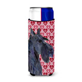 Scottish Terrier Hearts Love Valentine'S Day Portrait Ultra Beverage Insulators For Slim Cans Ss4529Muk