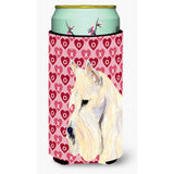 Scottish Terrier Hearts Love Valentine'S Day Portrait Tall Boy Beverage Insulator Beverage Insulator Hugger