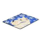 Caroline'S Treasures Scottish Terrier Winter Snowflakes Holiday Mouse Pad/Hot Pad/Trivet (Ss4668Mp)
