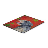Caroline'S Treasures Irish Wolfhound Snowflakes Holiday Christmas Mouse Pad/Hot Pad/Trivet (Ss4713Mp)