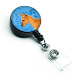 Caroline'S Treasures Briard Retractable Badge Reel Or Id Holder With Clip, Multicolor (Ss4742-Bu-Br)