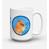Caroline'S Treasures Ss4770-Bu-Cm15 Brussels Griffon Microwavable Ceramic Coffee Mug, 15 Oz, Multicolor