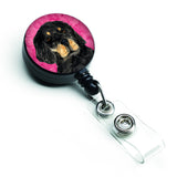 Caroline'S Treasures Borzoi Retractable Badge Reel Or Id Holder With Clip, Multicolor (Ss4791-Pk-Br)