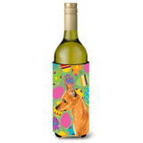 Min Pin Easter Eggtravaganza Wine Bottle Beverage Insulator Beverage Insulator Hugger Ss4811Literk