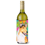 Collie Smooth Easter Eggtravaganza Wine Bottle Beverage Insulator Beverage Insulator Hugger