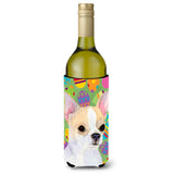 Chihuahua Easter Eggtravaganza Wine Bottle Beverage Insulator Beverage Insulator Hugger Ss4819Literk