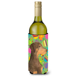 Doberman Easter Eggtravaganza Wine Bottle Beverage Insulator Beverage Insulator Hugger Ss4824Literk
