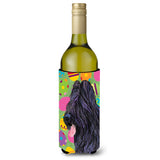 Briard Easter Eggtravaganza Wine Bottle Beverage Insulator Beverage Insulator Hugger