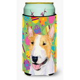 Bull Terrier Easter Eggtravaganza Tall Boy Beverage Insulator Beverage Insulator Hugger