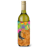 Chow Chow Easter Eggtravaganza Wine Bottle Beverage Insulator Beverage Insulator Hugger Ss4847Literk