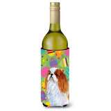 English Toy Spaniel Easter Eggtravaganza Wine Bottle Beverage Insulator Beverage Insulator Hugger