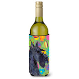 Scottish Terrier Easter Eggtravaganza Wine Bottle Beverage Insulator Beverage Insulator Hugger Ss4874Literk