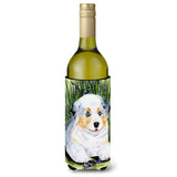 Australian Shepherd Wine Bottle Beverage Insulator Beverage Insulator Hugger Ss8005Literk
