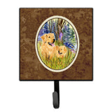 Caroline'S Treasures Ss8014Sh4 Golden Retriever Leash Holder Or Key Hook, Small, Multicolor