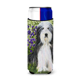 Bearded Collie Ultra Beverage Insulators For Slim Cans Ss8022Muk