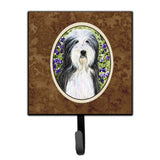 Caroline'S Treasures Ss8022Sh4 Bearded Collie Leash Holder Or Key Hook, Small, Multicolor