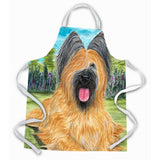 Caroline'S Treasures Ss8035Apron Briard Apron, Large, Multicolor